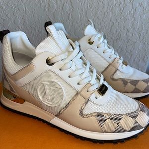Louis Vuitton Run Away sneaker in Damier Azul